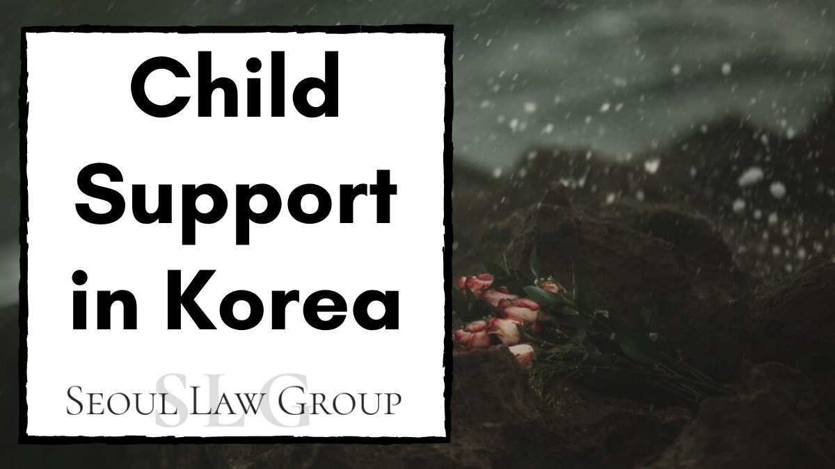 Child Support in Korea
