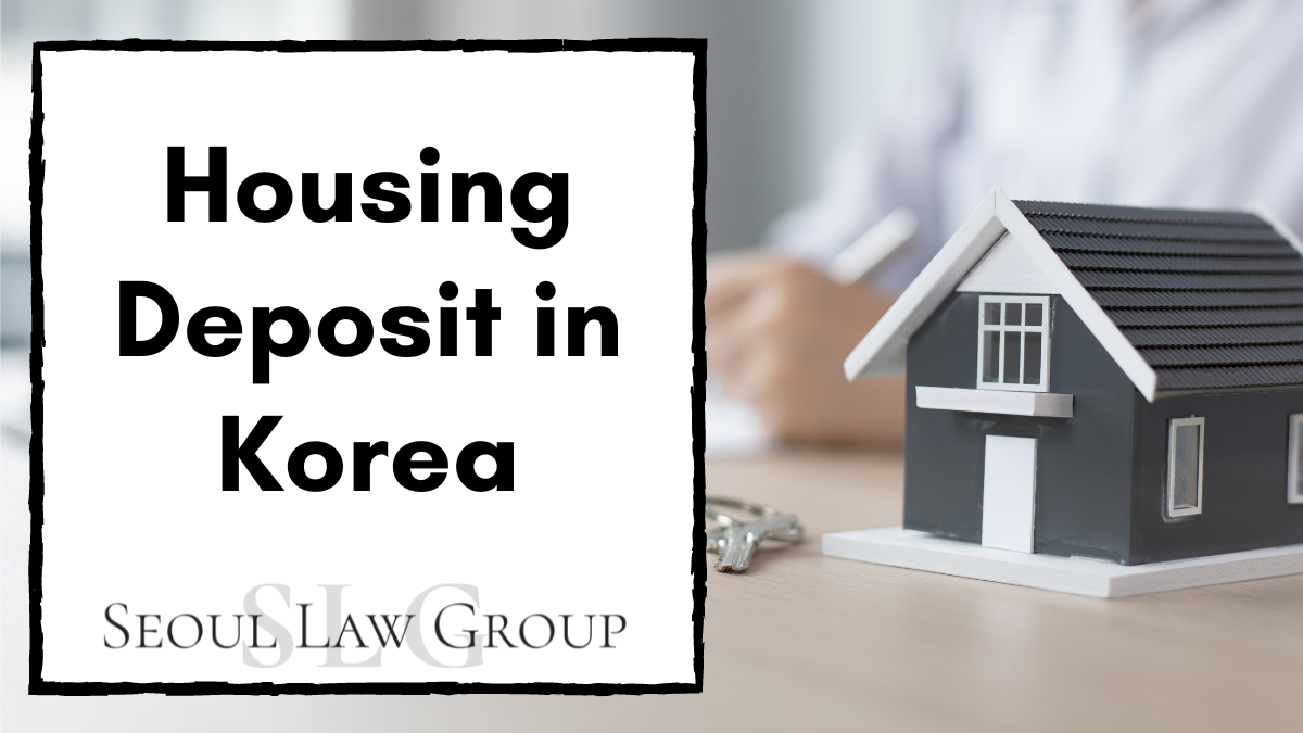 housing deposit in korea
